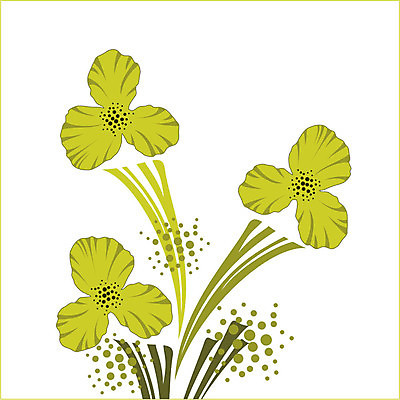 EPS 해외이미지 꽃 백그라운드 잎 일러스트 사람없음 연두색 빈티지 잎줄기 해외202004 해외일러스트 식물 줄기 컨셉 초록색 파일형식 벡터 이미지허브