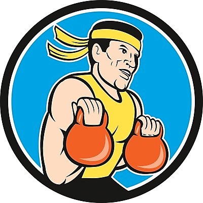 EPS 해외이미지 남자 스포츠 일러스트 건강 그래픽 운동 경쟁 원형 만화 연습 고립 리프팅 케틀벨 크로스핏 해외202004 해외일러스트 도형 컨셉 사람 파일형식 벡터 이미지허브