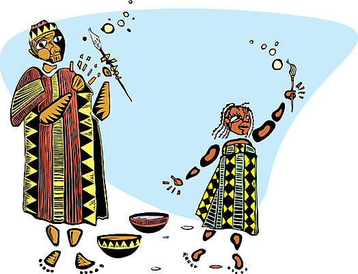 포토 JPG 해외이미지 아프리카 사람없음 장식 페인트 붓 가르침 예술가 마법 목판화 해외202004 해외포토 교육 나라 파일형식 이미지허브