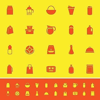 EPS 해외이미지 디자인 음식 가방 일러스트 포장 부분 그래픽 물 세트 상자 픽토그램 주스 캔 컨테이너 심볼 큐브 오브젝트 사인 패키지 물약 짐싸기 해외202004 해외일러스트 자연요소 잡화 산업 음료 약 파일형식 벡터 이미지허브