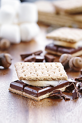 포토 JPG 해외이미지 사람없음 아웃포커스 크래커 초콜릿 도토리 마시멜로우 스모어 해외202309 해외포토 음식 디저트 촬영기법 쿠키 견과류 파일형식 이미지허브