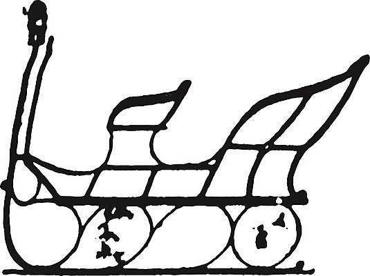 EPS 해외이미지 선 일러스트 미술 검은색 수확 흰색 그림 썰매 판화 코펜하겐 해외202004 해외일러스트 컬러 농업 문화예술 덴마크 파일형식 벡터 이미지허브