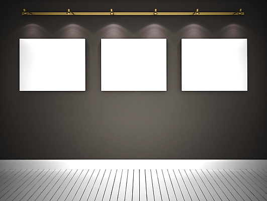 포토 JPG 해외이미지 배너 벽 실내 3 미술 사람없음 가로 빛 인테리어 3D 방 회색 램프 발표 황금 클래식 미술관 수집 그림 박물관 캔버스 빛망울 해외202004 해외포토 디자인 컬러 컨셉 문화예술 조명 내부 디지털합성 파일형식 이미지허브