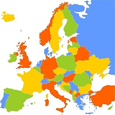EPS 해외이미지 유럽 지구 백그라운드 컨셉 지도 일러스트 컴퓨터 컬러풀 세계 페인트 공백 흰색 4 그룹 오브젝트 대륙 그림 정사각형 러시아 심플 윤곽 커뮤니티 고립 전국 지리 테마 해외202004 해외일러스트 도형 나라 컬러 전자제품 숫자 파일형식 벡터 이미지허브