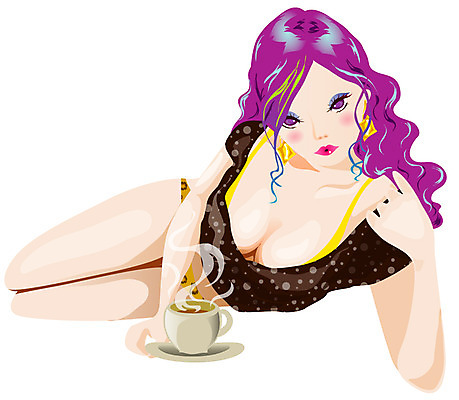 EPS 모델 직업 여자 패션 커피 포즈 일러스트 한명 사람 20대 성인 뷰티 섹시 나이트 클럽 뇌쇄 다방 도발 업종 유흥업소 여자만 여자한명만 성인여자만 청년만 청년여자만 성인한명만 청년여자한명만 성인여자한명만 성인만 국내일러스트 1 음료 컨셉 청년 파일형식 벡터