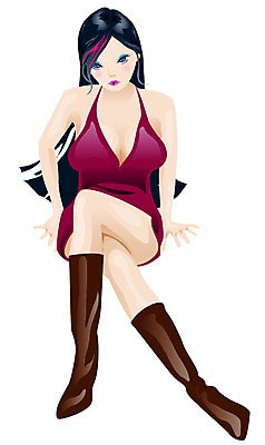 EPS 모델 직업 웰빙 여자 패션 포즈 일러스트 한명 사람 20대 성인 뷰티 섹시 나이트 클럽 뇌쇄 다방 도발 업종 유흥업소 여자만 여자한명만 성인여자만 청년만 청년여자만 성인한명만 청년여자한명만 성인여자한명만 성인만 국내일러스트 1 컨셉 청년 파일형식 벡터