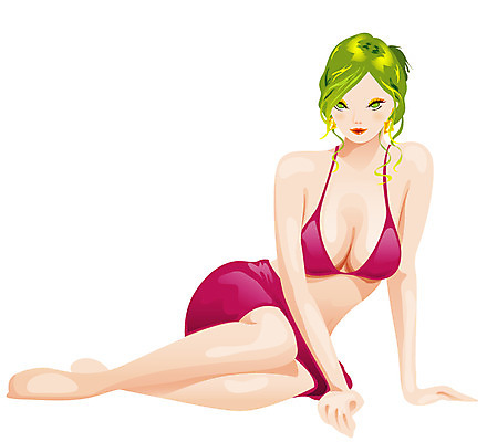 EPS 모델 직업 여자 패션 수영복 포즈 일러스트 한명 사람 20대 성인 비키니 뷰티 섹시 나이트 클럽 뇌쇄 다방 도발 업종 유흥업소 여자만 여자한명만 성인여자만 청년만 청년여자만 성인한명만 청년여자한명만 성인여자한명만 성인만 국내일러스트 1 옷 컨셉 청년 파일형식 벡터