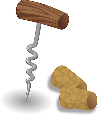 EPS 클립아트 음식 생활용품 일러스트 주방용품 사람없음 코르크 병따개 국내일러스트 오브젝트 파일형식 벡터