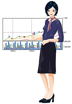 EPS 직업 여자 산업 일러스트 비즈니스 그래프 한명 사람 20대 성인 금융 경제 업무 직장인 사무원 비즈니스우먼 증권 주식 비즈니스캐릭터 재테크 비지니스모델 스톡 여자만 여자한명만 성인여자만 청년만 청년여자만 성인한명만 청년여자한명만 성인여자한명만 성인만 일러캐릭터 모델 캐릭터 1 청년 작업 파일형식 벡터