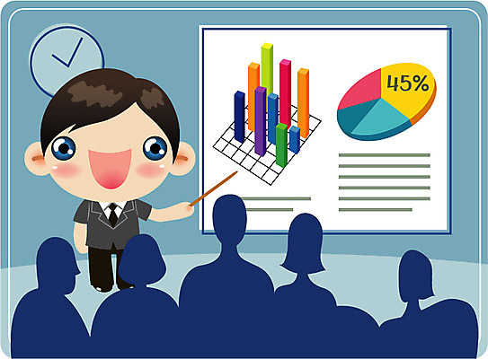 EPS 직업 캐릭터 여자 남자 일러스트 비즈니스 그래프 실내 사람 여러명 금융 경제 업무 직장인 사무원 비즈니스맨 증권 발표 주식 프레젠테이션 비즈니스캐릭터 재테크 비지니스모델 스톡 일러캐릭터 모델 다수 내부 작업 파일형식 벡터