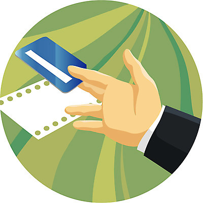 EPS 클립아트 손 산업 일러스트 비즈니스 신체부위 금융 신용카드 명세서 국내일러스트 사람 경제 파일형식 벡터