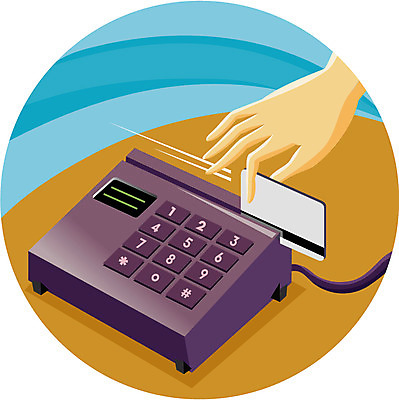 EPS 클립아트 손 산업 일러스트 비즈니스 신체부위 금융 신용카드 명세서 카드단말기 국내일러스트 사람 경제 단말기 파일형식 벡터