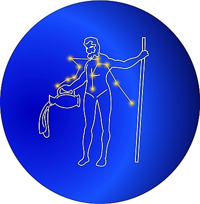 EPS 클립아트 별 일러스트 사람없음 우주 별자리 운세 물병자리 목동자리 국내일러스트 자연요소 파일형식 벡터