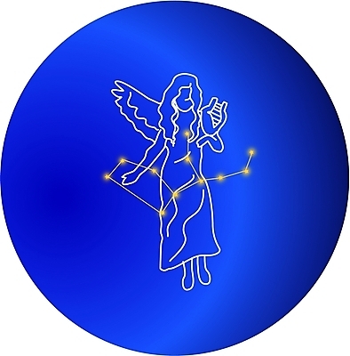 EPS 클립아트 별 일러스트 사람없음 우주 별자리 운세 처녀자리 국내일러스트 자연요소 파일형식 벡터