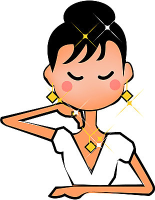 EPS 클립아트 여자 일러스트 한명 사람 20대 성인 뷰티 미모 여자만 여자한명만 성인여자만 청년만 청년여자만 성인한명만 청년여자한명만 성인여자한명만 성인만 국내일러스트 1 청년 파일형식 벡터