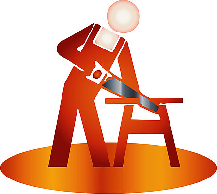 EPS 클립아트 캐릭터 남자 산업 일러스트 노동자 건설업 공사 사람 사람없음 제조 톱 공사인부 톱질 남자만 일러캐릭터 직업 모션 공구 파일형식 벡터 건설근로자