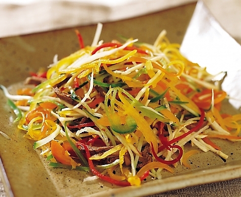 포토 JPG 접시 반찬 근접촬영 사람없음 아웃포커스 고기야채무침 무침요리 국내포토 식기 한식 음식 뷰포인트 촬영기법 무침 파일형식