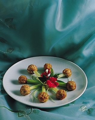 포토 JPG 식물 접시 웰빙 꽃 음식 채소 서양음식 육류 요리 사람없음 장식 식사 미트볼 안주 퓨전요리 파 퓨전음식 국내포토 식기 식재료 파일형식