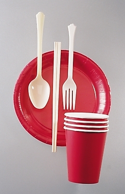 포토 JPG 스튜디오촬영 그릇 식기 접시 컬러 생활용품 포크 젓가락 수저 실내 사람없음 장식 컵 빨간색 인테리어 숟가락 종이컵 일회용 나무젓가락 국내포토 디자인 내부 오브젝트 파일형식