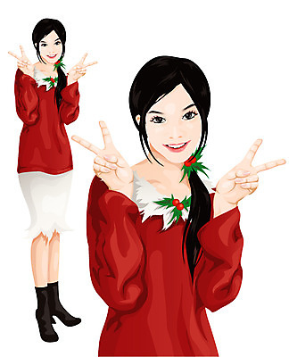 EPS 모델 캐릭터 라이프스타일 계절 여자 패션 포즈 크리스마스 2 겨울 일러스트 한명 사람 20대 성인 크리스마스캐릭터 브이 여자만 여자한명만 성인여자만 청년만 청년여자만 성인한명만 청년여자한명만 성인여자한명만 성인만 일러캐릭터 1 기념일 손짓 청년 생활 파일형식 벡터