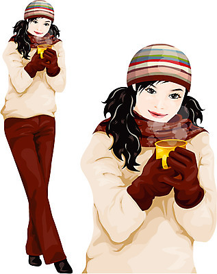EPS 모델 캐릭터 라이프스타일 사계절 계절 여자 패션 커피 포즈 겨울 일러스트 한명 사람 20대 성인 겨울간식 코코아 여자만 여자한명만 성인여자만 청년만 청년여자만 성인한명만 청년여자한명만 성인여자한명만 성인만 일러캐릭터 1 음료 디저트 청년 생활 파일형식 벡터