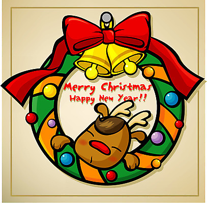 EPS 캐릭터 기념일 크리스마스장식 크리스마스 겨울 일러스트 크리스마스용품 사람없음 장식 크리스마스트리 화환 루돌프 오브젝트 크리스마스캐릭터 e-카드 일러캐릭터 카드프레임 계절 꽃 사슴 카드_감사 프레임 이벤트 용품 파일형식 벡터