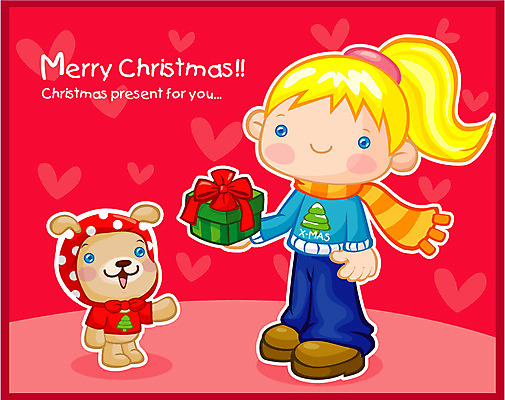 EPS 캐릭터 여자 기념일 초등학생 어린이 동물캐릭터 크리스마스 일러스트 크리스마스선물 선물 한명 사람 소녀 친구 우정 곰캐릭터 크리스마스캐릭터 e-카드 여자만 여자한명만 어린이만 소녀만 소녀한명만 국내일러스트 일러캐릭터 카드프레임 동물 1 학생 곰 관계 카드_감사 프레임 이벤트 파일형식 벡터