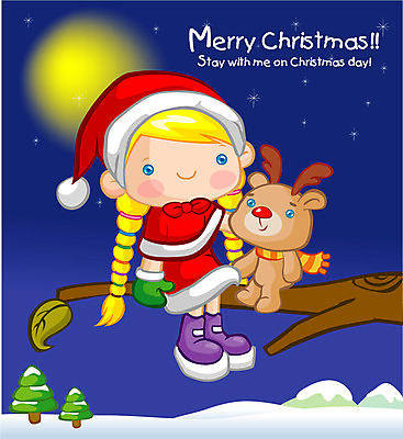 EPS 나무 캐릭터 여자 기념일 초등학생 어린이 크리스마스 일러스트 한명 사람 소녀 야외 친구 산타클로스 우정 루돌프 보름달 달 야간 크리스마스캐릭터 e-카드 여자만 여자한명만 어린이만 소녀만 소녀한명만 일러캐릭터 카드프레임 자연요소 식물 1 학생 관계 사슴 카드_감사 프레임 이벤트 파일형식 벡터