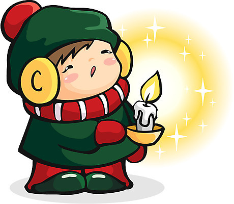 EPS 계절 기념일 남자 초등학생 어린이 크리스마스 겨울 일러스트 초 촛불 선물 한명 사람 소년 남자만 남자한명만 어린이만 소년만 소년한명만 국내일러스트 1 학생 이벤트 파일형식 벡터