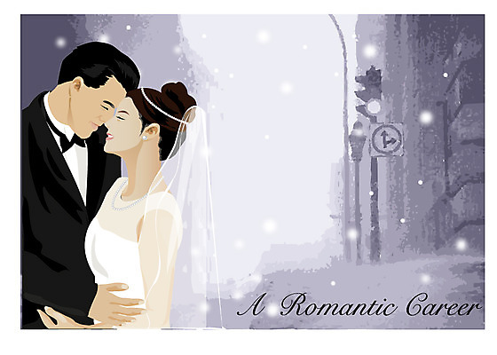 EPS 라이프스타일 커플 사계절 계절 여자 남자 신부 신랑 결혼 겨울 일러스트 사람 두명 신혼여행 눈 신혼 일생 국내일러스트 자연요소 관계 날씨 이벤트 생활 파일형식 벡터