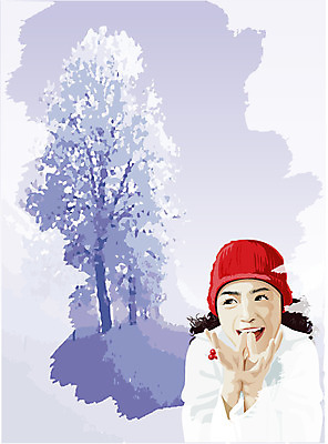 EPS 라이프스타일 사계절 계절 여자 겨울 일러스트 자연 털모자 한명 사람 20대 성인 눈 창밖 일생 여자만 여자한명만 성인여자만 청년만 청년여자만 성인한명만 청년여자한명만 성인여자한명만 성인만 국내일러스트 자연요소 모자_잡화 1 창문 날씨 청년 생활 생태계 파일형식 벡터