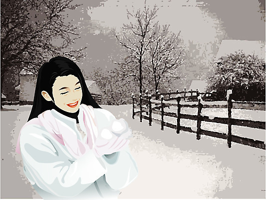 EPS 라이프스타일 사계절 계절 여자 겨울 일러스트 자연 한명 사람 20대 성인 야외 눈 눈싸움 눈덩이 일생 여자만 여자한명만 성인여자만 청년만 청년여자만 성인한명만 청년여자한명만 성인여자한명만 성인만 국내일러스트 자연요소 1 날씨 눈_날씨 청년 생활 생태계 싸움 파일형식 벡터