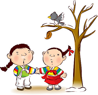 EPS 나무 캐릭터 한국전통 커플 계절 여자 명절 남자 어린이 겨울 일러스트 노래 놀이 전통캐릭터 새해 사람 소녀 소년 야외 두명 설날 로맨틱 전통의상 한복 까치 어린이만 국내일러스트 일러캐릭터 식물 전통 기념일 음악 컨셉 관계 조류 한국 파일형식 벡터