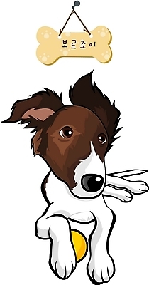 EPS 동물 척추동물 캐릭터 육지동물 반려견 일러스트 홍보캐릭터 포유류 사람없음 반려동물 개 강아지 이름표 개캐릭터 보르조이 반려 일러캐릭터 동물캐릭터 파일형식 벡터