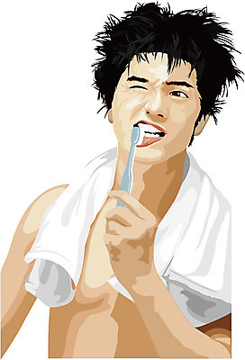 EPS 모델 라이프스타일 남자 아시아 포즈 일러스트 한국 한명 사람 소년 20대 성인 수건 양치 세수 남자만 남자한명만 성인남자만 청년만 청년남자만 청년남자한명만 성인한명만 성인남자한명만 성인만 국내일러스트 1 나라 어린이 청년 생활 위생용품 청결 파일형식 벡터