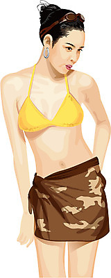 EPS 모델 라이프스타일 웰빙 여자 수영복 아시아 여행 포즈 일러스트 휴가 한국 한명 사람 20대 성인 여름휴가 바캉스 섹시 귀여움 노출 여자만 여자한명만 성인여자만 청년만 청년여자만 성인한명만 청년여자한명만 성인여자한명만 성인만 국내일러스트 1 옷 나라 컨셉 청년 생활 파일형식 벡터 여름_계절