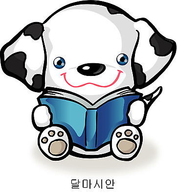 EPS 동물 척추동물 캐릭터 한마리 육지동물 동물캐릭터 일러스트 홍보캐릭터 포유류 상상 애니멀프린트 사람없음 반려동물 개 강아지 개캐릭터 달마시안 점박이 일러캐릭터 1 파일형식 벡터