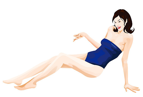 EPS 모델 라이프스타일 사계절 계절 여자 패션 수영복 여행 일러스트 휴가 한명 사람 20대 성인 여름 여름휴가 바캉스 비키니 여자만 여자한명만 성인여자만 청년만 청년여자만 성인한명만 청년여자한명만 성인여자한명만 성인만 국내일러스트 1 옷 청년 생활 파일형식 벡터 여름_계절