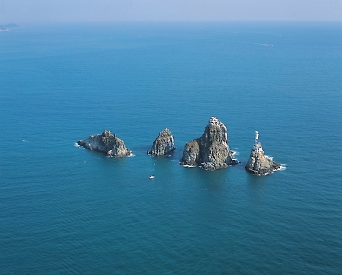 포토 JPG 주간 바다 섬 자연 하늘 풍경 사람없음 야외 하이앵글 항공촬영 오륙도 국내포토 자연요소 뷰포인트 생태계 부산 파일형식