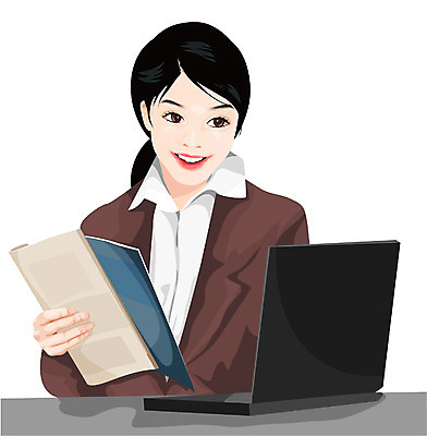 EPS 여자 일러스트 비즈니스 한명 사람 20대 성인 책 노트북 사무실 업무 직장인 비즈니스우먼 비즈니스캐릭터 여자만 여자한명만 성인여자만 청년만 청년여자만 성인한명만 청년여자한명만 성인여자한명만 성인만 일러캐릭터 직업 캐릭터 1 청년 전자제품 작업 파일형식 벡터