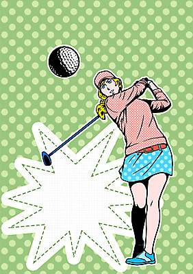 전신 PSD 직업 여자 골프 일러스트 골프공 프레임 한명 사람 성인 골프채 자신감 골퍼 스윙 골프웨어 팝아트 열정 자부심 국내일러스트 1 옷 감정 포즈 공 운동선수 골프용품 구기 그림 파일형식