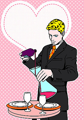 PSD 직업 접시 남자 와인잔 일러스트 프레임 한명 사람 성인 와인 자신감 와인병 팝아트 열정 소믈리에 자부심 국내일러스트 1 식기 감정 술잔 병_용기 주류 그림 파일형식