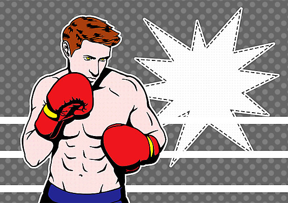 PSD 직업 남자 일러스트 운동선수 프레임 한명 사람 상반신 성인 권투 권투글러브 자신감 권투선수 팝아트 열정 권투용품 자부심 국내일러스트 1 감정 스포츠용품 스포츠 격투기 글러브 그림 파일형식