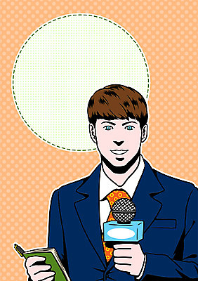 PSD 직업 남자 일러스트 프레임 한명 사람 상반신 성인 자신감 아나운서 마이크 팝아트 열정 리포터 산모수첩 자부심 국내일러스트 1 감정 음향기기 다이어리 그림 파일형식