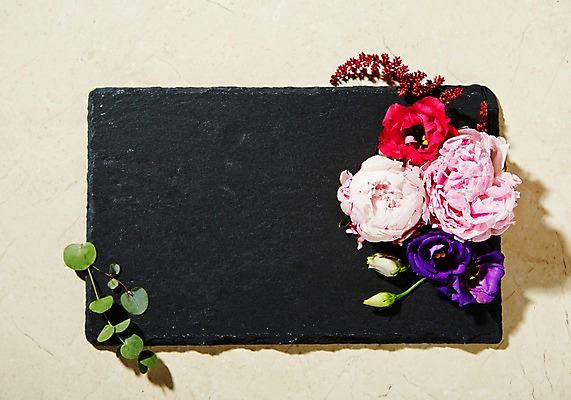 포토 JPG 스튜디오촬영 식물 접시 꽃 백그라운드 잎 프레임 실내 사람없음 수국 하이베리컴 스톤플레이트 국내포토 식기 내부 파일형식