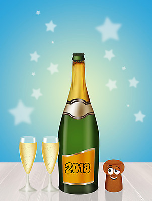 포토 JPG 해외이미지 안경 크리스마스 일러스트 새해 기념 이벤트 사람없음 파티 와인 마개 축하 맛 샴페인 만화 토스트 뽑기 2017년 해외202004 해외포토 잡화 기념일 빵 컨셉 주류 뚜껑 연도 파일형식 이미지허브