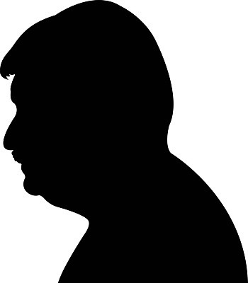 EPS 해외이미지 남자 실루엣 생각 일러스트 추상 사람 성인 머리 검은색 어둠 흰색 윤곽 고립 혼자 해외202004 해외일러스트 컬러 무늬 촬영기법 신체부위 파일형식 벡터 이미지허브