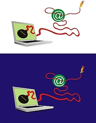 포토 JPG 해외이미지 인터넷 경고 사람없음 컴퓨터 바이러스 위험 공포 감염 해외202004 해외포토 컨셉 전자제품 파일형식 이미지허브