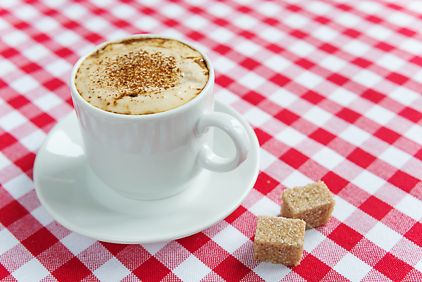 포토 JPG 해외이미지 커피 음료 조각 백그라운드 2 아침 휴식 사람없음 컵 갈색 중국 거품 머그컵 식탁보 흰색 직물 아침식사 설탕 컵받침 체크무늬 백자 해외202004 해외포토 주간 식기 아시아 컬러 컨셉 무늬 식사 도자기 받침대 파일형식 이미지허브