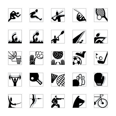 EPS 해외이미지 디자인 스포츠 올림픽 이동 골프 일러스트 놀이 탁자 농구 그래픽 픽토그램 자전거 점프 검은색 축구 수영 경쟁 권투 테니스 게임 흰색 승마 볼링 심볼 사인 카약 배드민턴 역도 양궁 펜싱 봉 노젓기 핸드볼 전력질주 해외202004 해외일러스트 컬러 가구 컨셉 모션 운동 구기 바이크 격투기 수상스포츠 파일형식 벡터 이미지허브